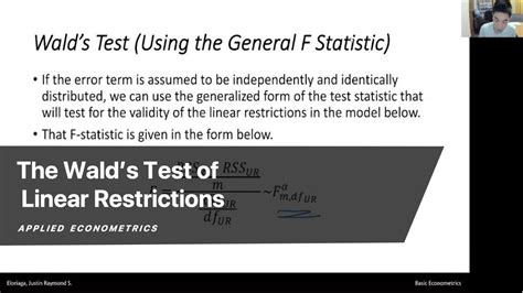 wald test in r package|how to interpret wald test.